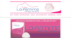 Desktop Screenshot of lafemmeimplants.com